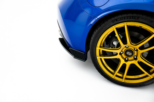 Street Pro Heck Ansatz Flaps Diffusor V.2 passend für Toyota GR86 Mk1 SCHWARZ