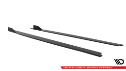Street Pro Seitenschweller Ansatz Cup Leisten V.2 passend für Toyota GR86 Mk1 SCHWARZ