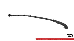 Street Pro Cup Spoilerlippe Front Ansatz für + Flaps für V.1 + Flaps BMW M2 G87 schwarz Hochglanz