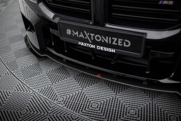 Street Pro Cup Spoilerlippe Front Ansatz V.1 passend für BMW M2 G87 SCHWARZ+ HOCHGLANZ FLAPS