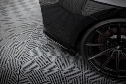 Street Pro Heck Ansatz Flaps Diffusor V.1 + Flaps passend für BMW M2 G87 schwarz Hochglanz SCHWARZ+ HOCHGLANZ FLAPS