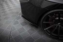 Street Pro Heck Ansatz Flaps Diffusor V.1 + Flaps für BMW M2 G87 schwarz Hochglanz ROT+ HOCHGLANZ FLAPS