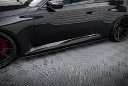 Street Pro Seitenschweller Ansatz Cup Leisten V.1 passend für BMW M2 G87 SCHWARZ