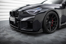 Street Pro Cup Spoilerlippe Front Ansatz V.2 für BMW M2 G87 schwarz