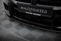 Street Pro Cup Spoilerlippe Front Ansatz V.2 passend für BMW M2 G87 SCHWARZ