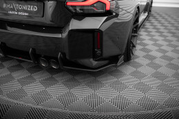 Street Pro Heck Ansatz Flaps Diffusor V.2 passend für BMW M2 G87 SCHWARZ