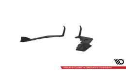 Street Pro Heck Ansatz Flaps Diffusor V.2 passend für BMW M2 G87 SCHWARZ