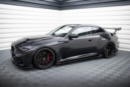 Street Pro Seitenschweller Ansatz Cup Leisten V.2 passend für BMW M2 G87 SCHWARZ