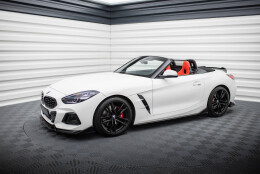 Seitenschweller Ansatz Cup Leisten passend für BMW Z4 M40i / M-Paket G29 Facelift schwarz Hochglanz