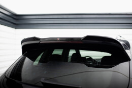 Heck Spoiler Aufsatz Abrisskante 3D passend für Porsche Cayenne Mk2 Facelift schwarz Hochglanz