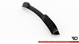 Heck Spoiler Aufsatz Abrisskante 3D passend für Porsche Cayenne Mk2 Facelift schwarz Hochglanz