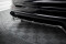 Mittlerer Cup Diffusor Heck Ansatz DTM Look für Porsche Cayenne Mk2 Facelift schwarz Hochglanz