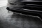 Mittlerer Cup Diffusor Heck Ansatz DTM Look passend für Porsche Cayenne Mk2 Facelift schwarz Hochglanz