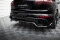 Mittlerer Cup Diffusor Heck Ansatz DTM Look passend für Porsche Cayenne Mk2 Facelift schwarz Hochglanz