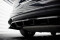 Mittlerer Cup Diffusor Heck Ansatz DTM Look passend für Porsche Cayenne Mk2 Facelift schwarz Hochglanz