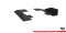 Hintere Seiten Flaps passend für Mercedes-AMG CLA 45 C117 Facelift FLAPS HOCHGLANZ