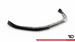 Cup Spoilerlippe Front Ansatz V.1 passend für Renault Clio R.S. Line Mk5 schwarz Hochglanz