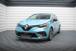 Cup Spoilerlippe Front Ansatz V.2 passend für Renault Clio R.S. Line Mk5 schwarz Hochglanz