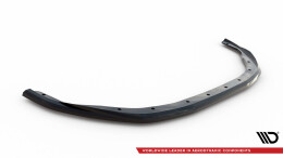 Cup Spoilerlippe Front Ansatz V.2 passend für Renault Clio R.S. Line Mk5 schwarz Hochglanz