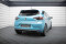 Mittlerer Cup Diffusor Heck Ansatz DTM Look passend für Renault Clio R.S. Line Mk5 schwarz Hochglanz