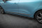 Seitenschweller Ansatz Cup Leisten für Renault Clio R.S. Line Mk5 schwarz Hochglanz