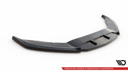 Cup Spoilerlippe Front Ansatz V.3 passend für VW Scirocco R Mk3 schwarz Hochglanz
