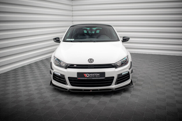 Cup Spoilerlippe Front Ansatz V.3 + Flaps passend für VW Scirocco R Mk3
