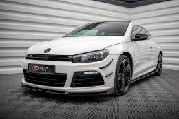 Cup Spoilerlippe Front Ansatz V.3 + Flaps für Volkswagen Scirocco R Mk3