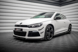 Street+ Spoilerlippe Front Ansatz V.3 + Flaps passend für VW Scirocco R Mk3
