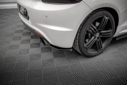 Heck Ansatz Flaps Diffusor V.2 passend für VW Scirocco R Mk3 schwarz Hochglanz