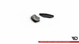 Heck Ansatz Flaps Diffusor V.2 passend für VW Scirocco R Mk3 schwarz Hochglanz