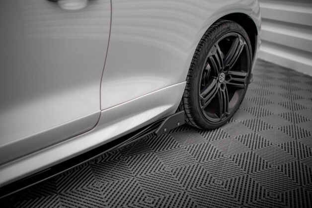 Seitenschweller Ansatz Cup Leisten V.2 passend für + Flaps passend für VW Scirocco R Mk3