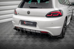 Heck Ansatz Diffusor für Volkswagen Scirocco R Mk3...