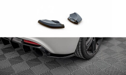 Heck Ansatz Flaps Diffusor V.3 passend für VW Scirocco R Mk3 schwarz Hochglanz