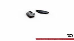 Heck Ansatz Flaps Diffusor V.3 passend für VW Scirocco R Mk3 schwarz Hochglanz