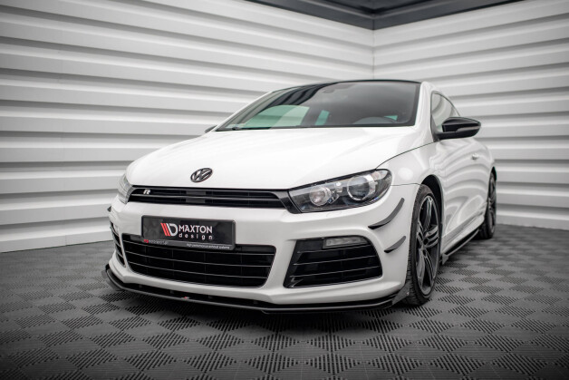 Front Stoßstange Flaps passend für VW Scirocco R Mk3 FLAPS HOCHGLANZ