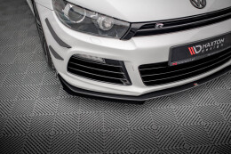 Front Stoßstange Flaps für VW Scirocco R Mk3 FLAPS HOCHGLANZ