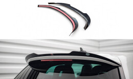 Heck Spoiler Aufsatz Abrisskante V.2 passend für VW Scirocco R Mk3 schwarz Hochglanz