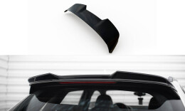 Heck Spoiler Aufsatz Abrisskante 3D für Audi S3 / A3 S-Line Sportback / Hatchack 8V schwarz Hochglanz