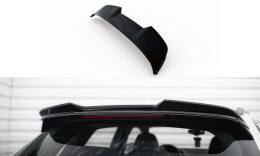 Heck Spoiler Aufsatz Abrisskante 3D passend für Audi S3 / A3 S-Line Sportback / Hatchack 8V schwarz Hochglanz