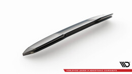 Heck Spoiler Aufsatz Abrisskante 3D passend für Audi S3 / A3 S-Line Sportback / Hatchack 8V schwarz Hochglanz