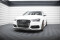 Street+ Spoilerlippe Front Ansatz V.1 passend für Audi S3 / A3 S-Line Sportback / Hatchback 8V schwarz Hochglanz