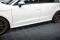 Seitenschweller Ansatz Cup Leisten passend für Audi S3 / A3 S-Line Sportback 8V schwarz Hochglanz