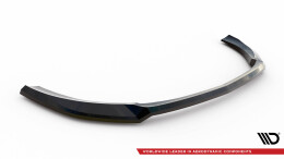 Cup Spoilerlippe Front Ansatz V.1 passend für Mercedes-Benz S AMG-Line W222 Facelift schwarz Hochglanz