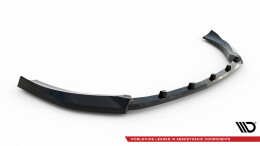 Cup Spoilerlippe Front Ansatz V.2 passend für Mercedes-Benz S AMG-Line W222 Facelift schwarz Hochglanz