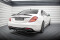 Mittlerer Cup Diffusor Heck Ansatz DTM Look passend für Mercedes-Benz S AMG-Line W222 Facelift schwarz Hochglanz