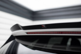Heck Spoiler Aufsatz Abrisskante passend für Mercedes-Benz C Kombi AMG-Line / 43 AMG S206 schwarz Hochglanz
