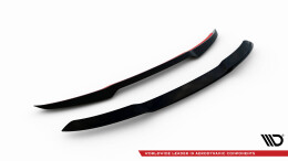 Heck Spoiler Aufsatz Abrisskante passend für Mercedes-Benz C Kombi AMG-Line / 43 AMG S206 schwarz Hochglanz