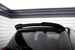 Heck Spoiler Aufsatz Abrisskante für Suzuki Swift Sport Mk4 schwarz Hochglanz