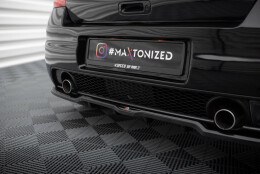 Mittlerer Cup Diffusor Heck Ansatz DTM Look passend für Suzuki Swift Sport Mk4 schwarz Hochglanz
